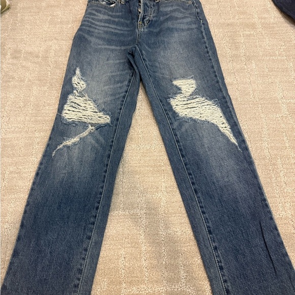 BDG by Urban Outfitters Distressed Blue Jeans for Women - Picture 2 of 7